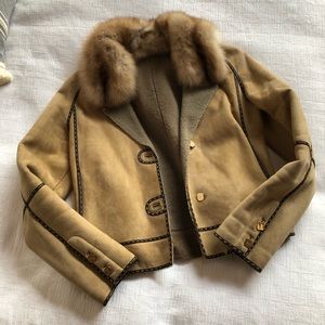 fendi sheepskin jacket